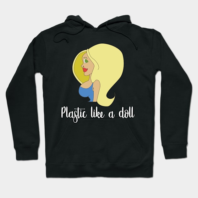 Operation Plastic Surgery Like A Doll Hoodie by zellaarts